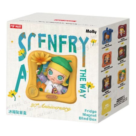 Pop Mart MOLLY Scenery Along the Way Series Fridge Magnet Sealed Case (1 Blind Box) PPMT-2603-0049-1090624395