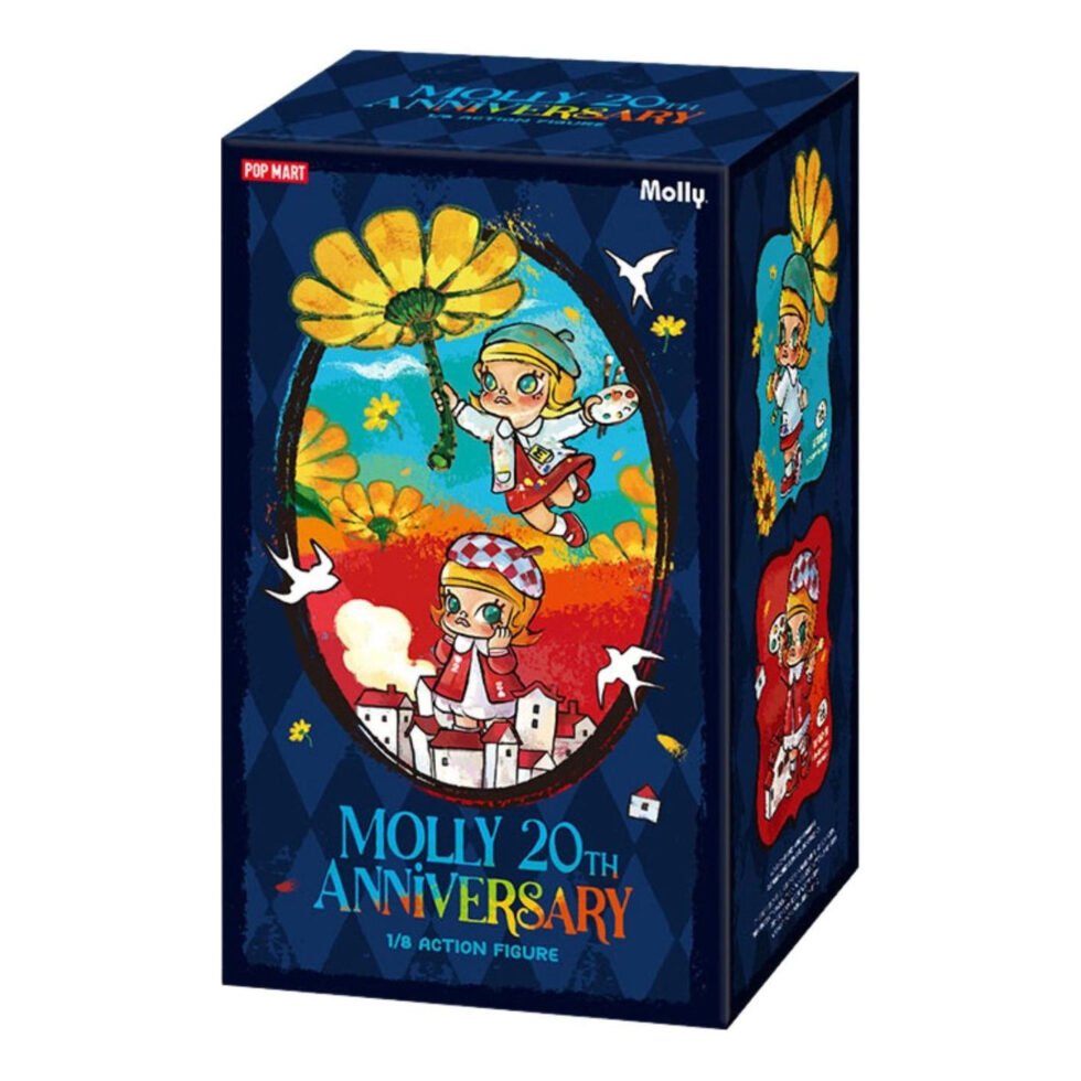 Pop Mart MOLLY 20th Anniversary Series 1/8 Action Figure Sealed Case (1 Blind Box) PPMT-2603-0059-1090801597