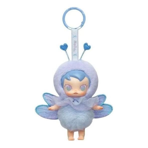 Pop Mart Baby Molly Buggy Roam Series Vinyl Plush Pendant 'Let's Bubble' Limited Edition PPMT-2606-0039-1177449596