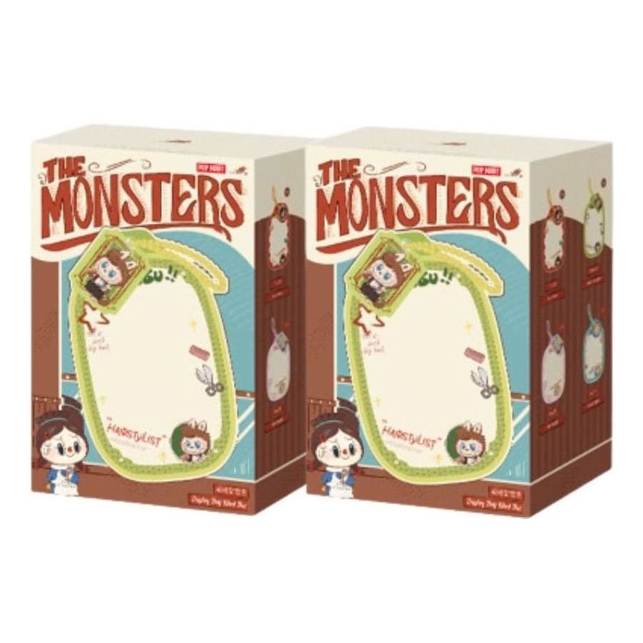 Pop Mart The Monsters Labubu  Hair Salon Series Display Bag Sealed Case (2 Blind Boxes) PPMT-2606-0052-1184120343