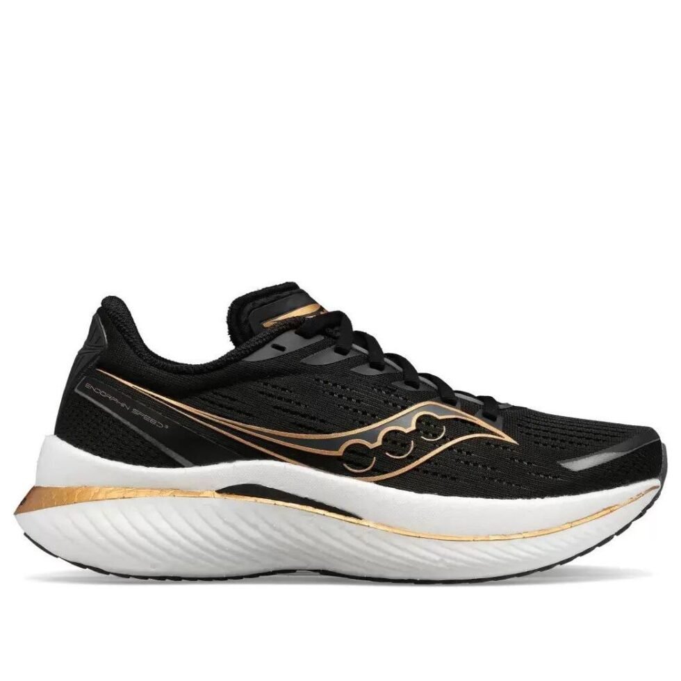 (WMNS) Saucony Endorphin Speed 3 'Black Goldstruck' S10756-10 - Image 5