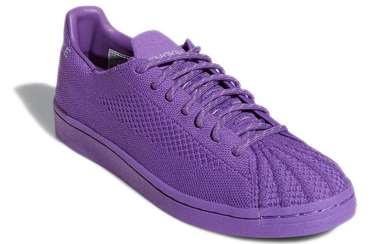 adidas x Pharrell Superstar Primeknit 'Purple' S42929 - Image 3
