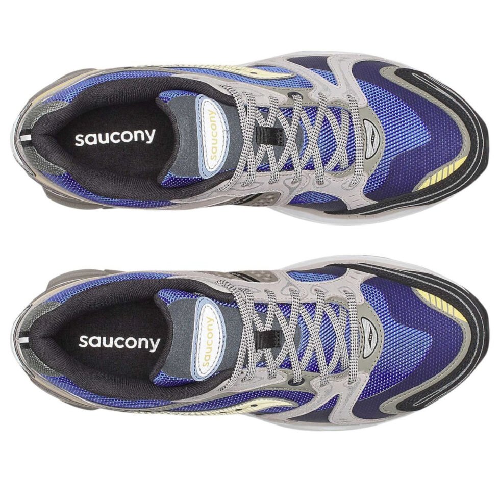 Saucony ProGrid Triumph 4 'Blue Mustard' S70935-3 - Image 4