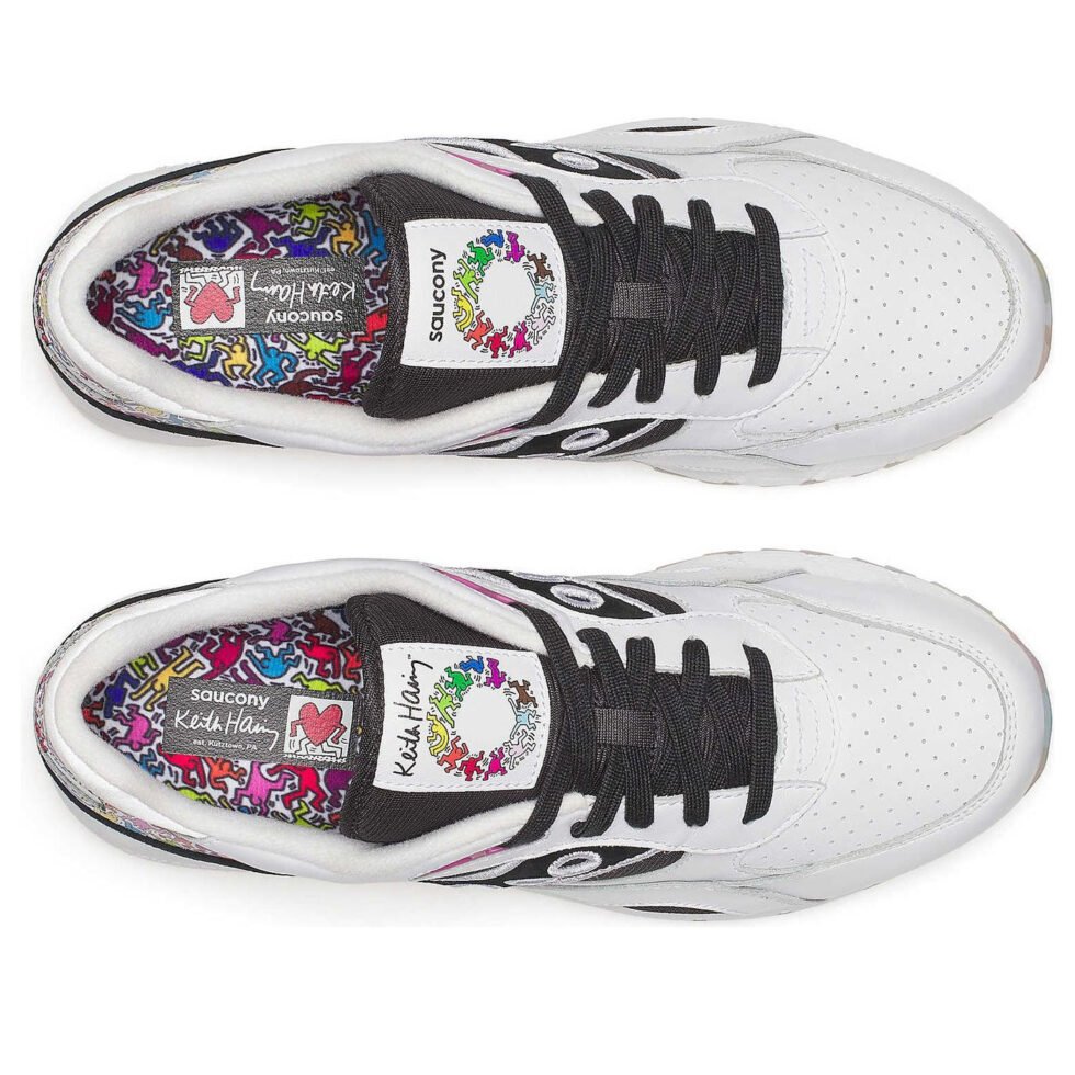 Saucony x Keith Haring Shadow 6000 'Love' S70973-1 - Image 4