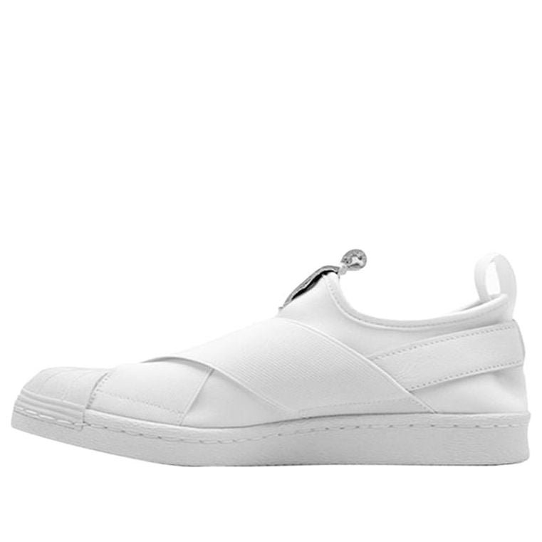 (WMNS) adidas Superstar Slip-On 'White' S81338 - Image 2