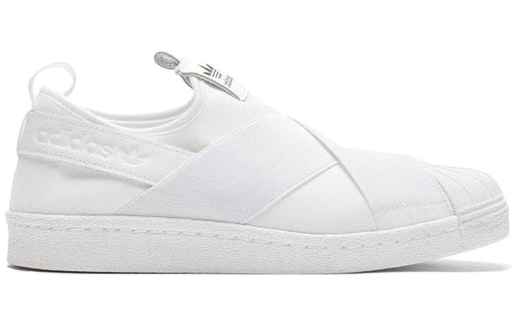 (WMNS) adidas Superstar Slip-On 'White' S81338 - Image 3