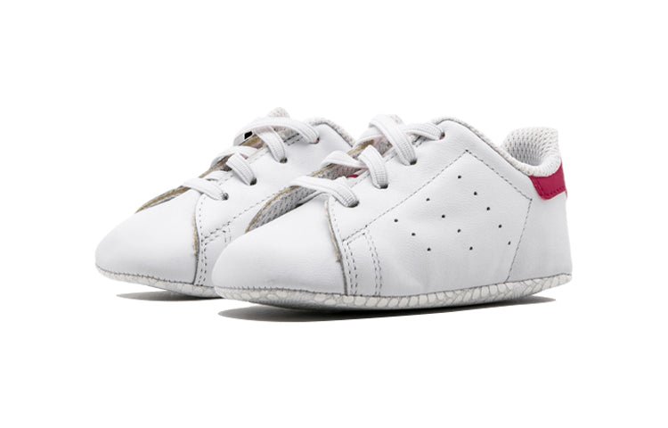 (TD) adidas originals Stan Smith Crib 'White Pink' S82618 - Image 3