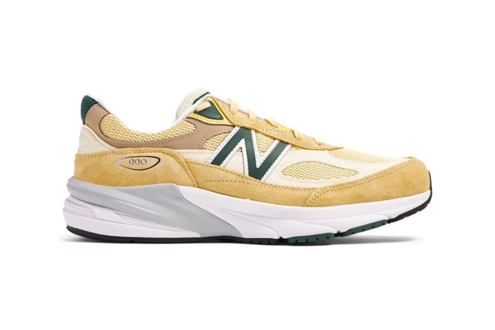 New Balance 990v6 Made in USA 'Pale Yellow' U990TE6 - Image 3