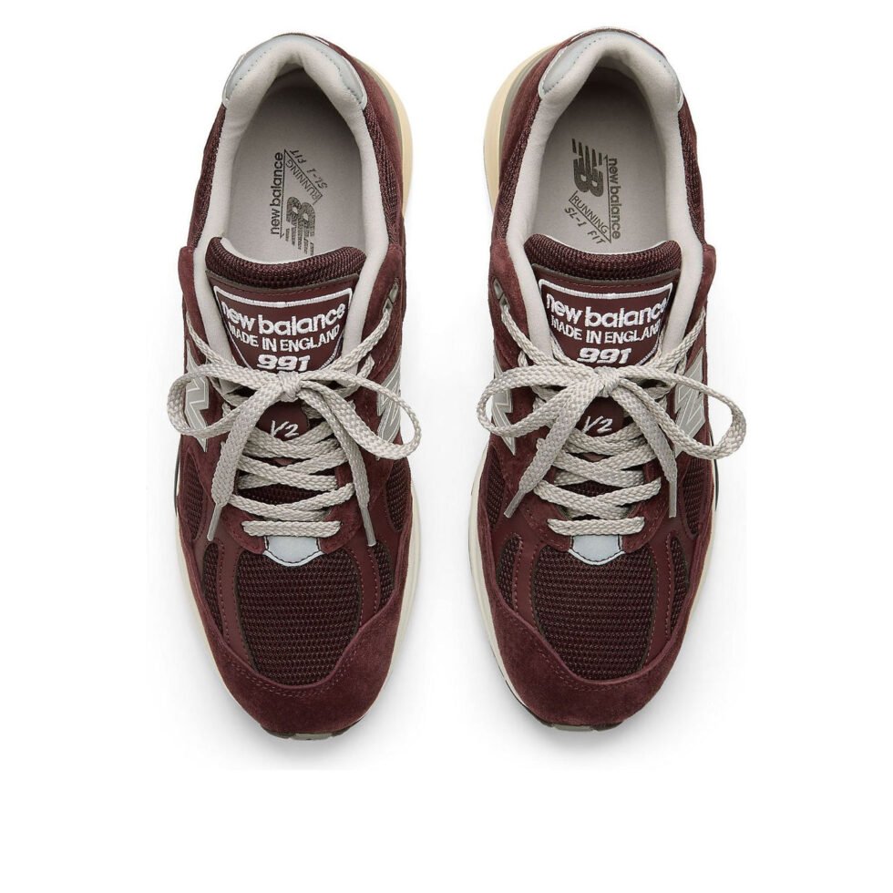 New Balance 991v2 Made in UK 'Catawba Grape' U991AU2 - Image 4