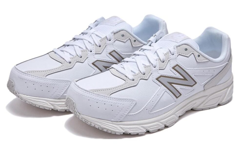 (WMNS) New Balance 480 'White Silver Grey' W480LW5 - Image 3