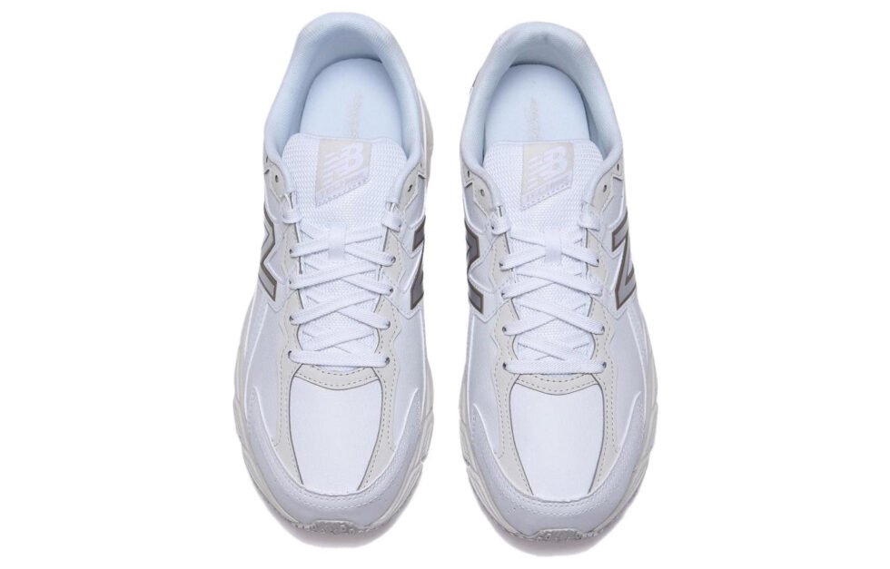 (WMNS) New Balance 480 'White Silver Grey' W480LW5 - Image 4