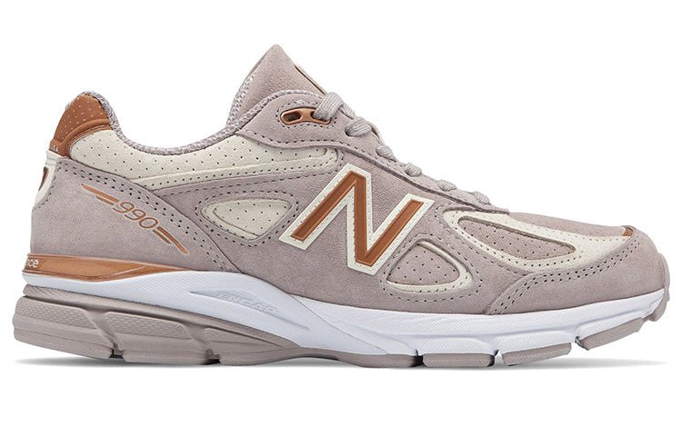 (WMNS) New Balance 990v4 Made In USA 'White Alabaster' W990FA4 - Image 2