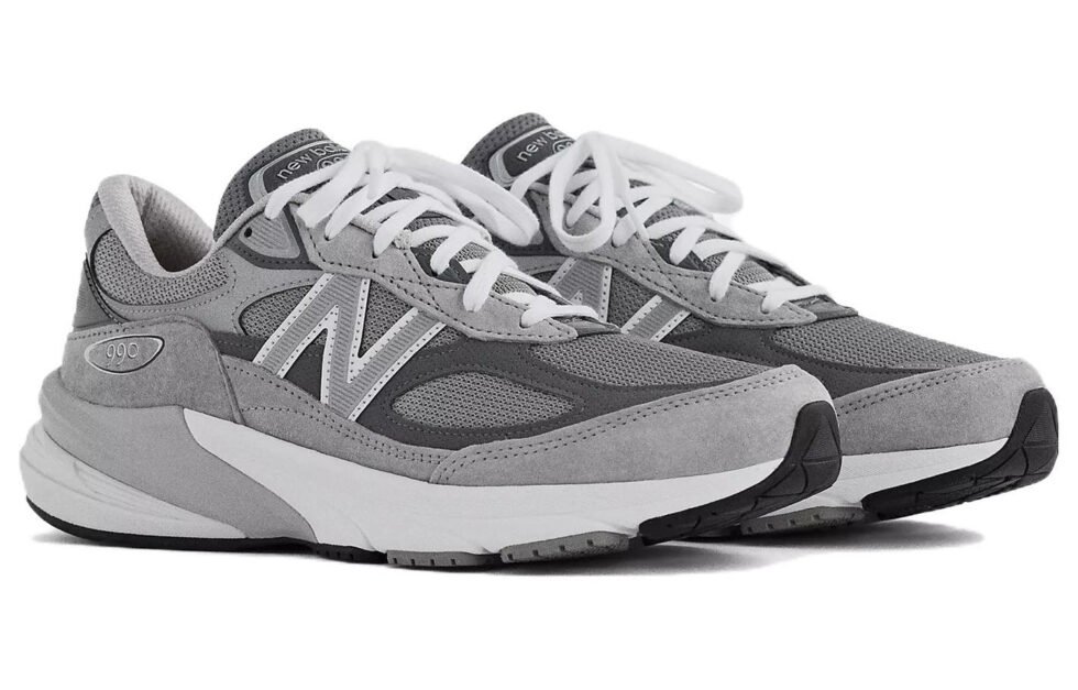 (WMNS) New Balance 990v6 Made in USA 'Grey' W990GL6 - Image 3