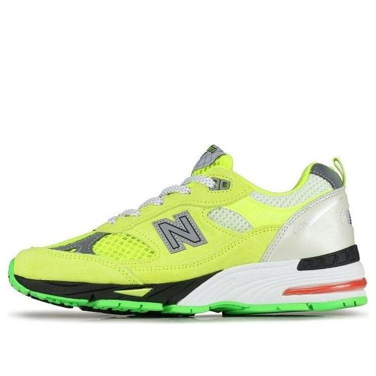 (WMNS) New Balance Aries x 991 Made in England 'Neon Yellow' W991AFL