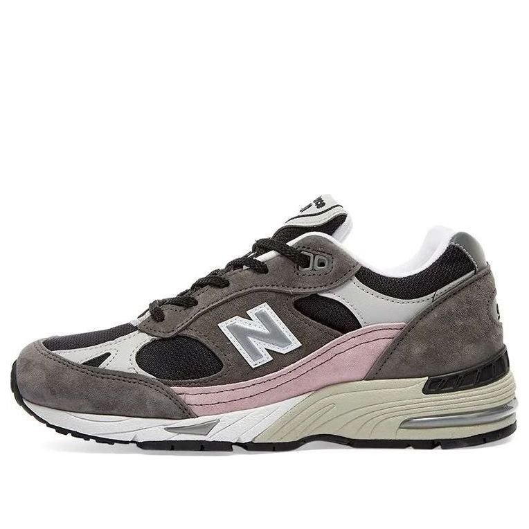 (WMNS) New Balance 991 Made In England 'Black Grey' W991KWG