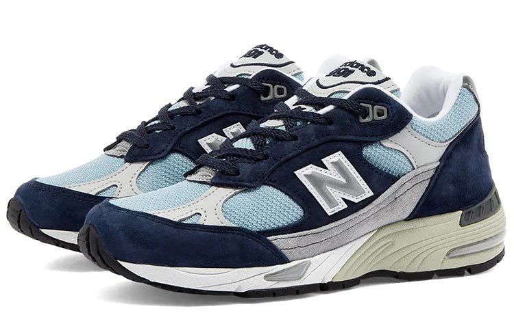 (WMNS) New Balance 991 'Navy Blue Black' W991NBP - Image 2