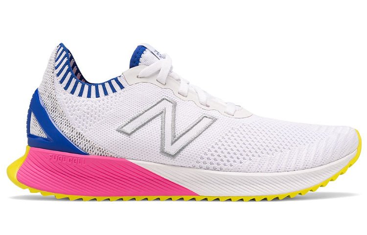 (WMNS) New Balance FuelCell Echo 'White Blue Pink' WFCECSW - Image 2