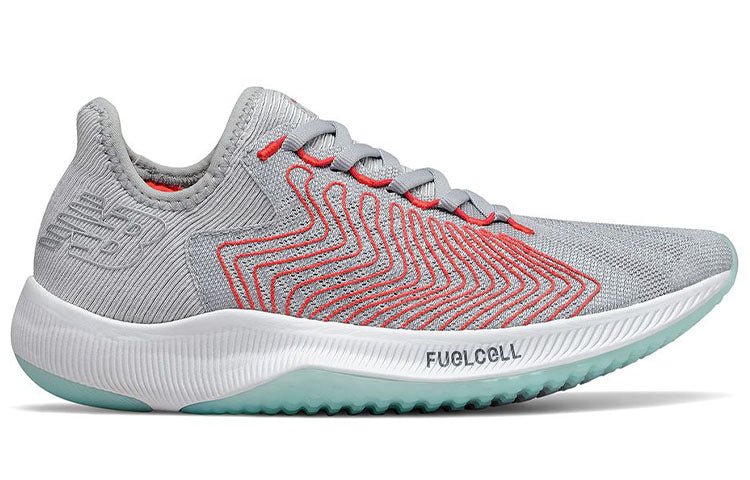 (WMNS) New Balance FuelCell Rebel 'Light Aluminum Neo Flame' WFCXSC - Image 2