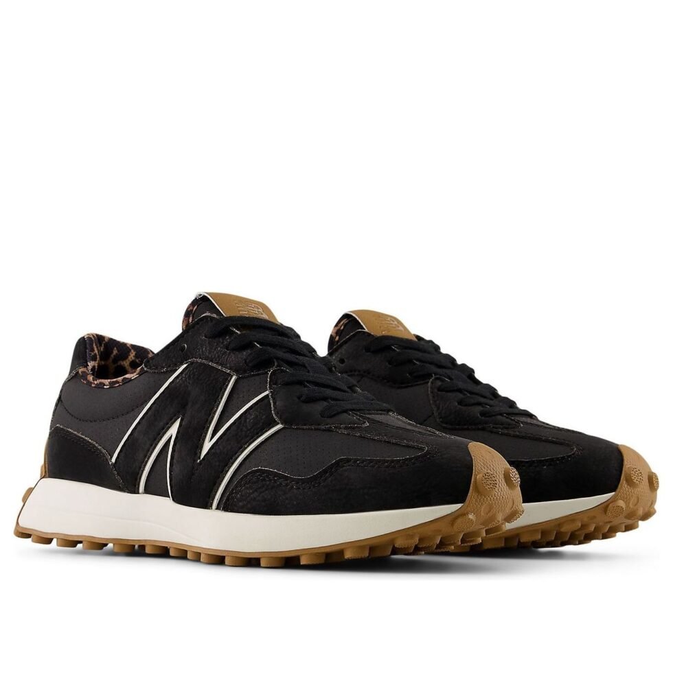 (WMNS) New Balance 327 Golf 'Black' WG327BLK - Image 2