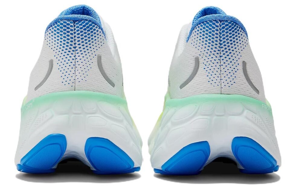 (WMNS) New Balance Fresh Foam X More v4 'White Cobalt' WMORWT4 - Image 5