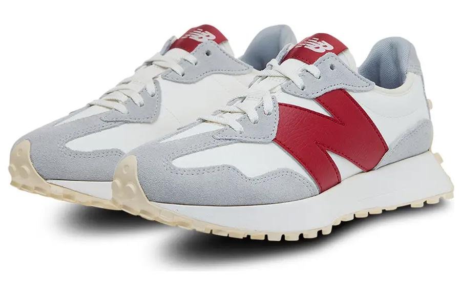 (WMNS) New Balance 327 'Grey Red' WS327FSG - Image 2