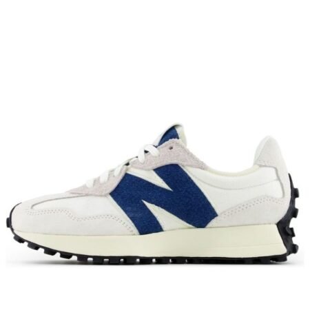 (WMNS) New Balance 327 'Beige White Blue' WS327JB
