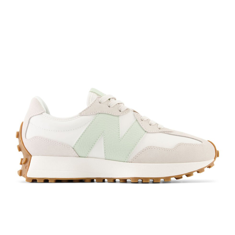 (WMNS) New Balance 327 'Moonbeam Silver Moss' WS327OU - Image 2