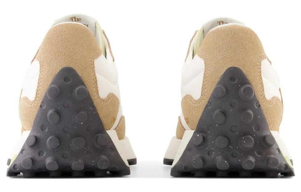 (WMNS) New Balance 327 'White Brown' WS327PT - Image 5