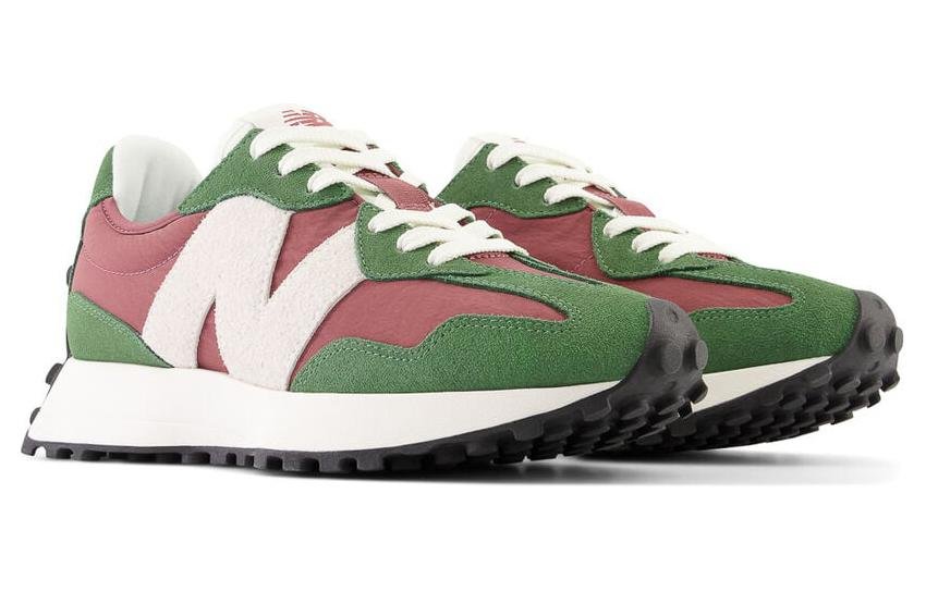 (WMNS) New Balance 327 'Green Red White' WS327UO - Image 3