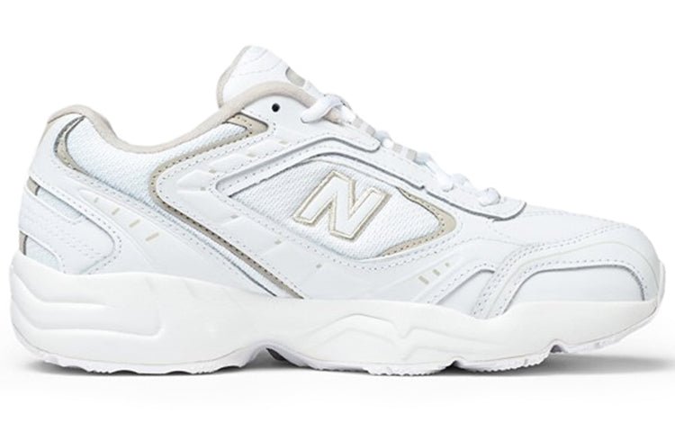 (WMNS) New Balance 452 'White Light Cliff Grey' WX452SG - Image 2