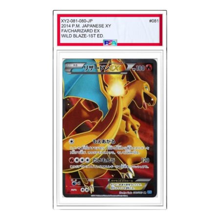 Pokemon Card JP Wild Blaze [XY2 081/080] 'Charizard EX SR' XY2-081-080-JP