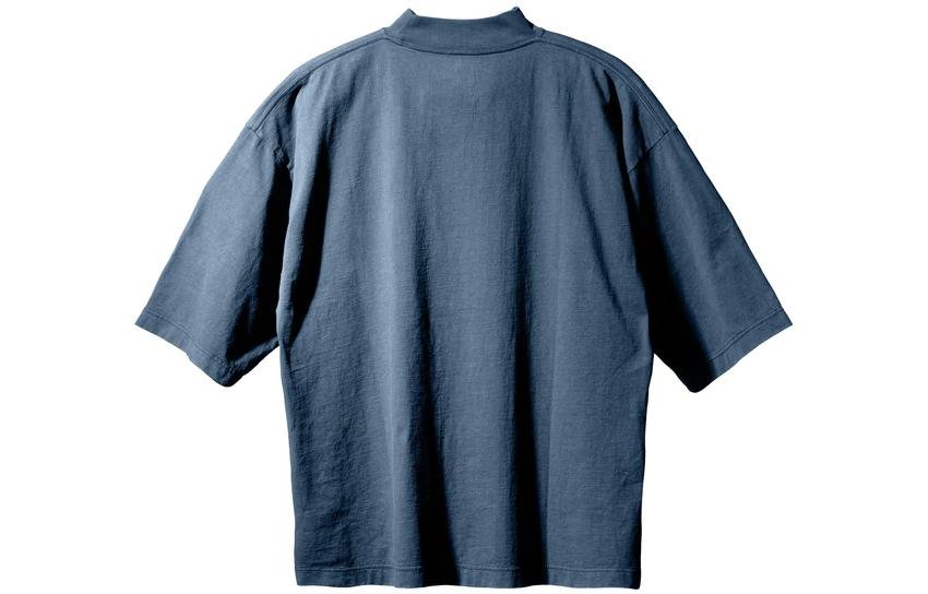 YEEZY Gap SS22 Logo 3/4 Sleeve Tee 'Dark Blue' YEEZY-SS22-071 - Image 2