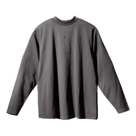 Yeezy Gap SS22 Logo Longsleeve Tee 'Dark Grey' YEEZY-SS22-088