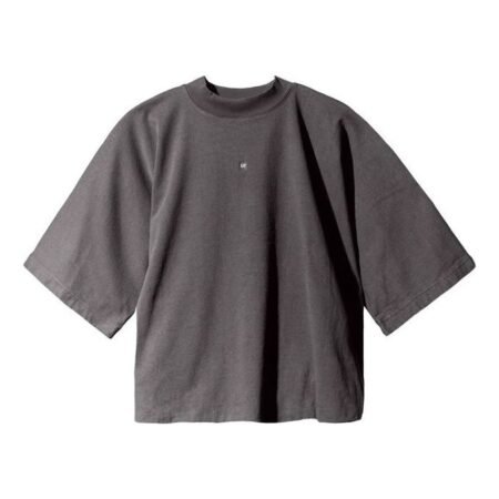 YEEZY Gap Logo No Seam T-Shirt 'Dark Grey' YEEZY-SS22-124
