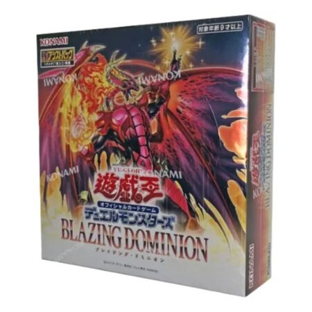 Yu-Gi-Oh! Official Card Game JP 2026 Duel Monsters Box +1 Assist Pack Included 'Blazing Dominion' YGO-OCG-TCG-BLZD-754768