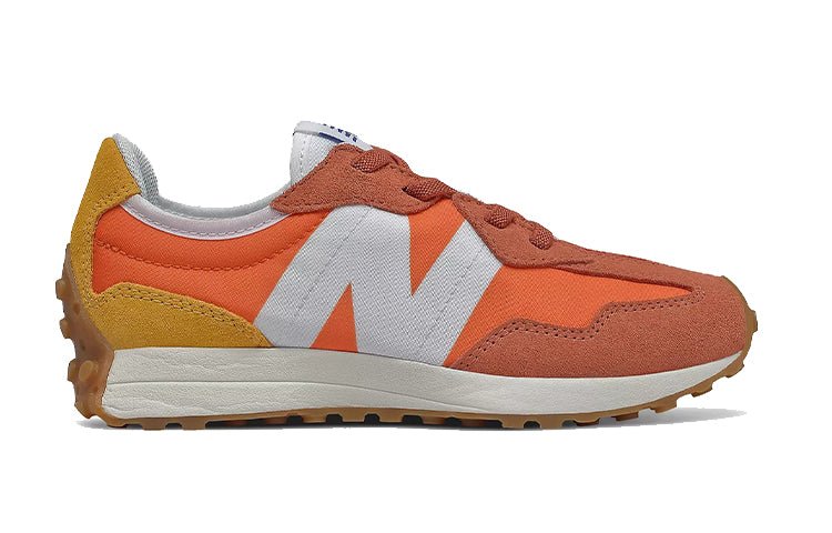 (GS)  New Balance 327 'Orange Yellow' YH327CLA - Image 3