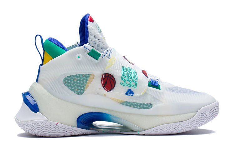 (GS) Li-Ning Pioneer Premium 2.0 'White Blue' YKBS014-3 - Image 2