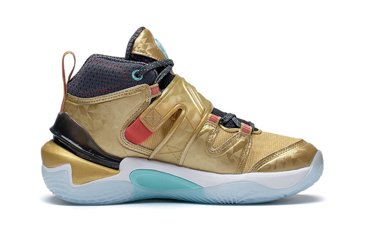 (GS) Li-Ning Pioneer Premium 2.0 High 'Gold Black' YKBS084-1 - Image 2