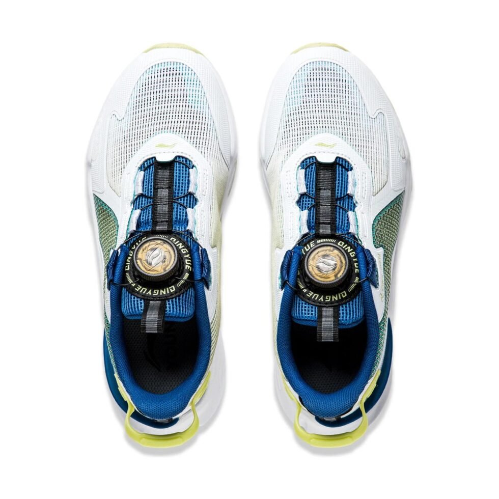 (GS) Li-Ning Dragon Jump V2 'White Green Yellow' YKCU046-3 - Image 4