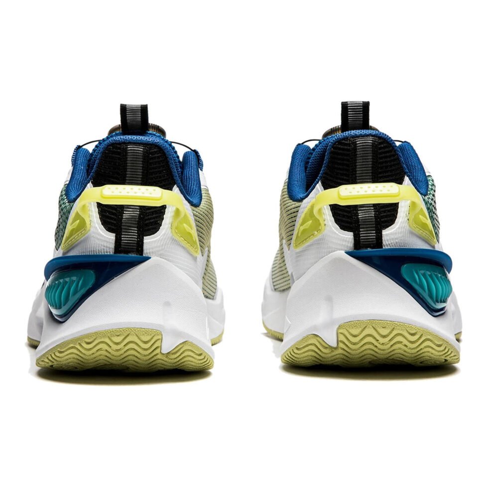 (GS) Li-Ning Dragon Jump V2 'White Green Yellow' YKCU046-3 - Image 6