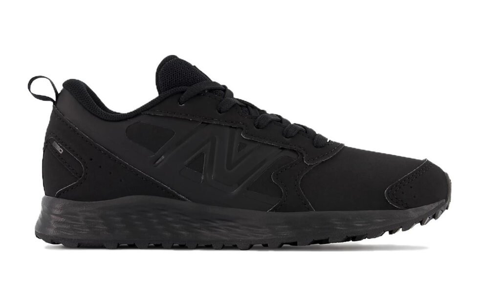 (GS) New Balance Fresh Foam Shoes 'Triple Black' YN650BB1 - Image 2