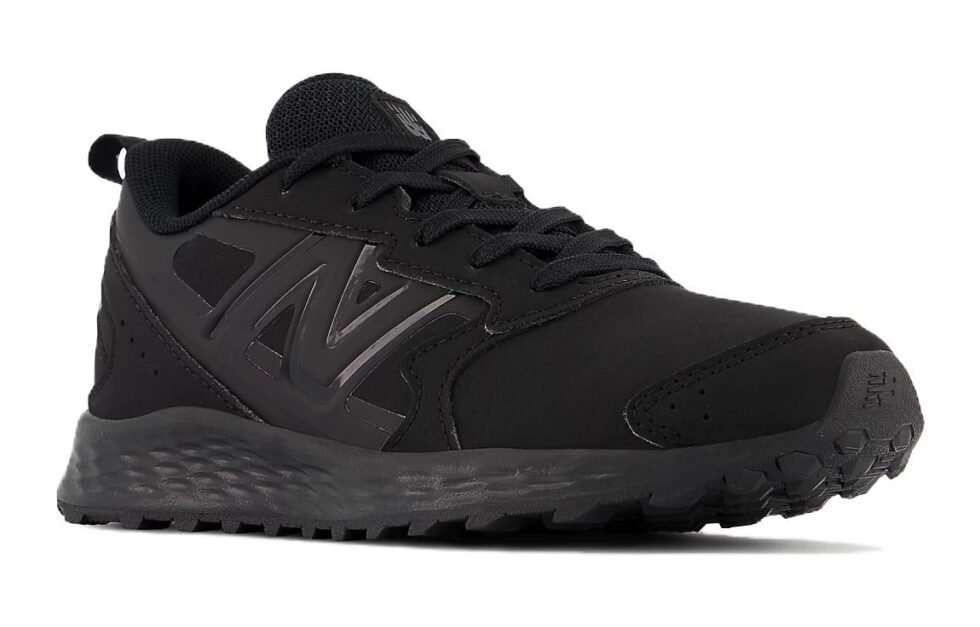 (GS) New Balance Fresh Foam Shoes 'Triple Black' YN650BB1 - Image 3