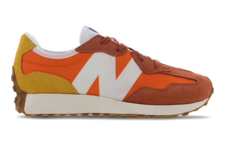 (GS) New Balance 327 'Orange Yellow' YS327CLA - Image 2