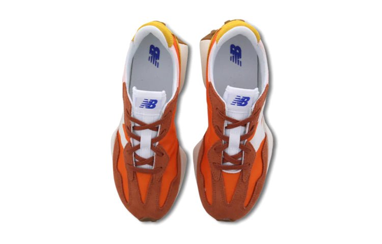 (GS) New Balance 327 'Orange Yellow' YS327CLA - Image 4